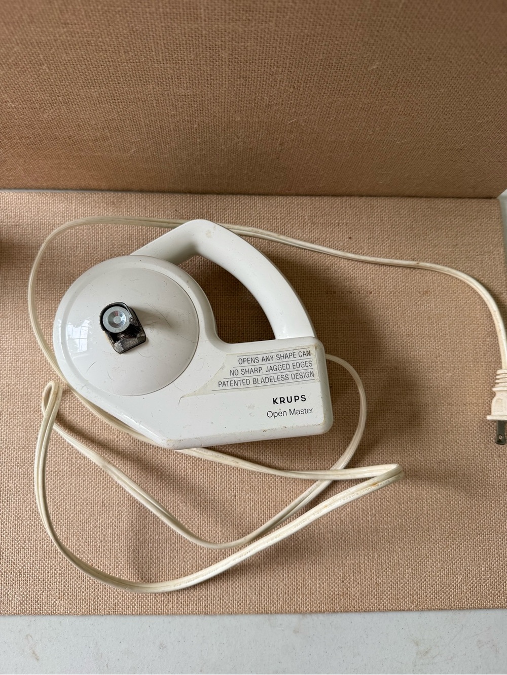 The Krups Open Master 404 Electric Can Opener